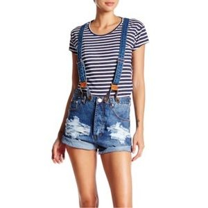 One Teaspoon Ford Outlaws Suspenders size 28 NWT